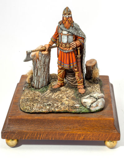 Viking warrior in Ireland (IX - X century)